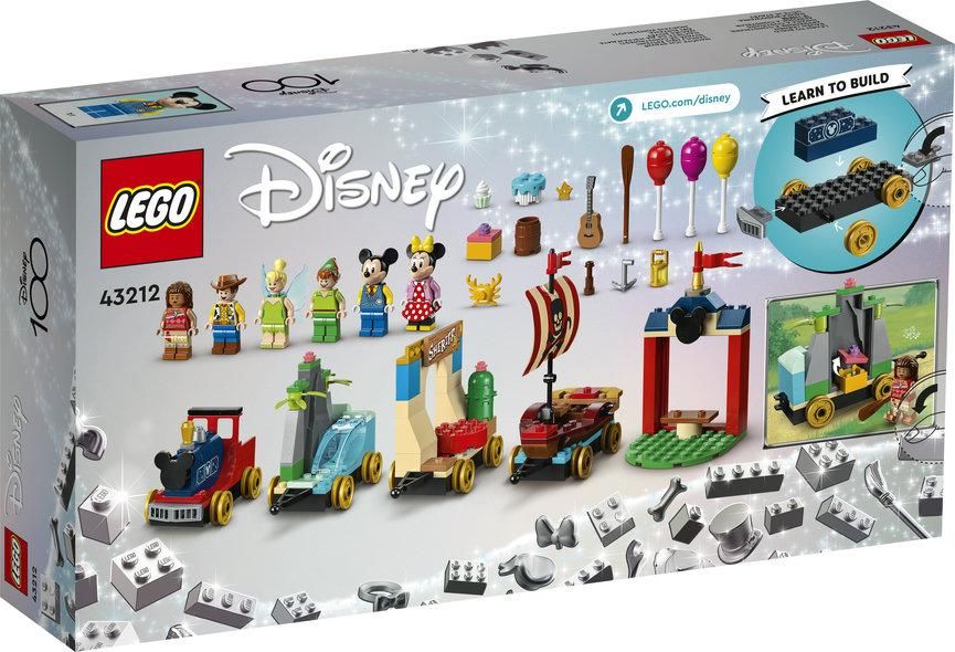 Набір LEGO® Disney: Святковий діснеївський потяг 43212 43212