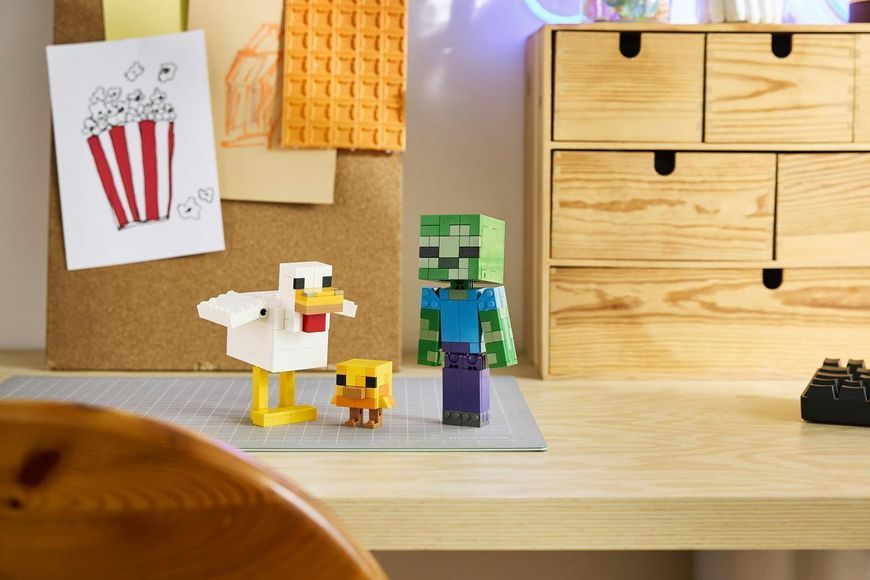 Конструктор LEGO&reg; Minecraft&trade; Курячий Жокей 21582 21582