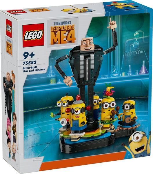 Конструктор LEGO Minions Игру и муртады из кубиков 75582