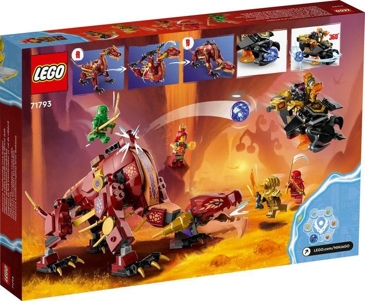 Конструктор LEGO NINJAGO® Вулканічний Дракон, що трансформує Хітвейва 71793 71793