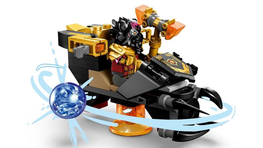 Конструктор LEGO NINJAGO® Вулканический Дракон, трансформирующий Хитвейва 71793 71793