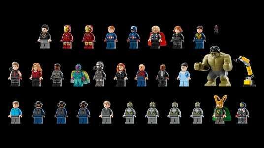 Купити офіційний Конструктор LEGO® Marvel Вежа Месників 76269 з