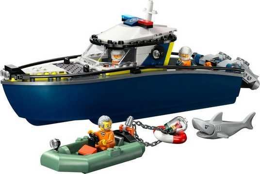 Купить Конструктор LEGO® City Погоня на полицейском катере 60456 в