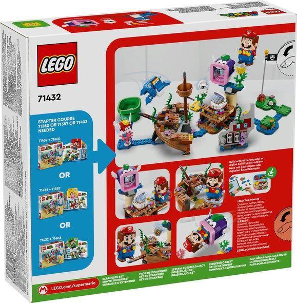 Конструктор LEGO® Super Mario™ Пригоди Dorrie на затонулому кораблі. Додатковий набір 71432 71432