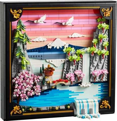 Купити Конструктор LEGO ART Японський пейзаж із цвітом сакури