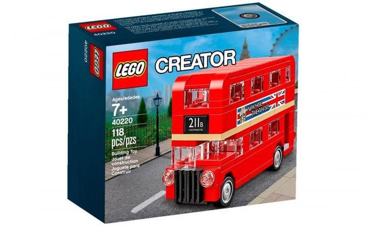 Конструктор LEGO Лондонській автобус 118 деталей 40220 40220