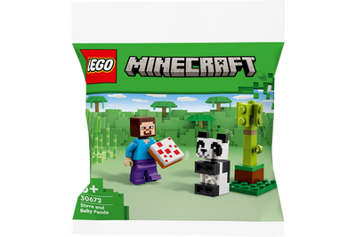 Конструктор LEGO Minecraft Стив и малыш-панда 30672 30672