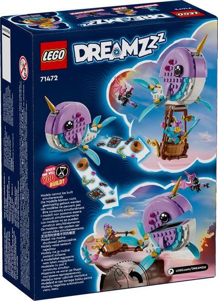 Конструктор LEGO® DREAMZzz™ Воздушный шар Иззи «Нарвал» 71472 71472