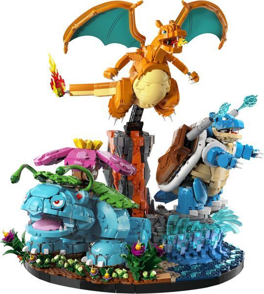 Конструктор LEGO&reg; Pok&eacute;mon&trade; Венузавр, Чарізард і Бластойз 72153 72153