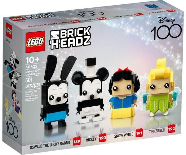 Конструктор LEGO Brick Headz Святкування 100-річчя Діснея 40622 40622