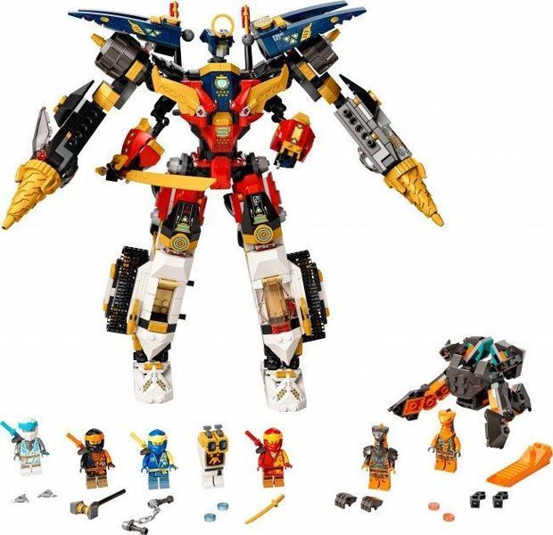 Конструктор LEGO NINJAGO Ультракомборобот ниндзя 1104 детали 71765 71765