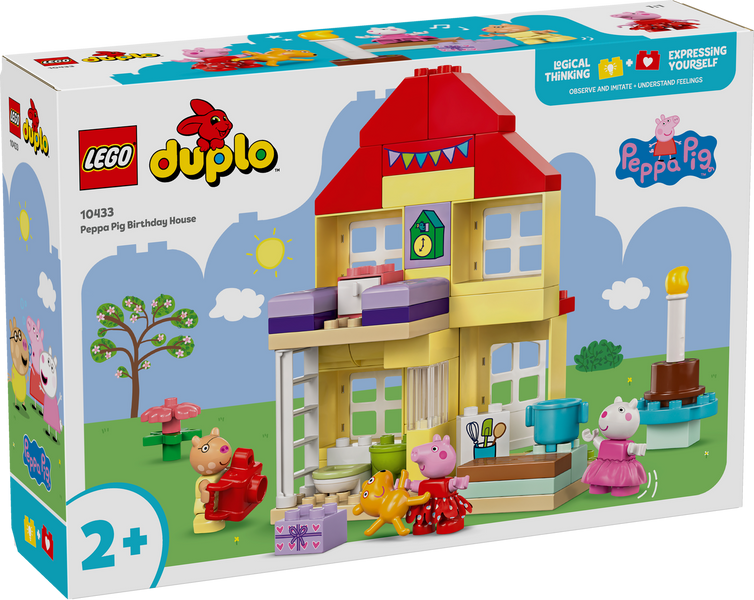 Конструктор LEGO® DUPLO® Праздничный дом Пеппи 10433 10433