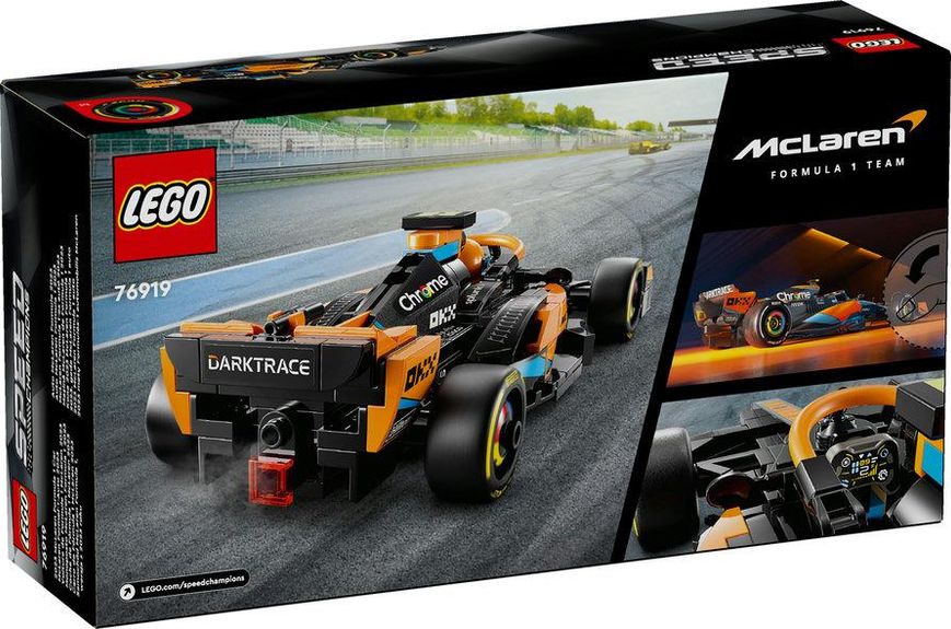 Конструктор LEGO® Speed Champions Автомобіль для перегонів 2023 McLaren Formula 1 76919 76919