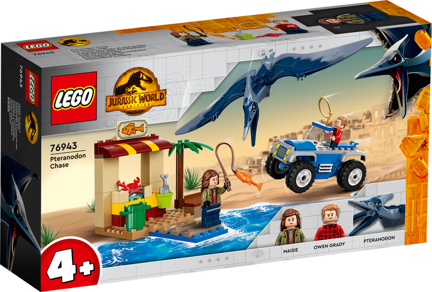 Конструктор LEGO Jurassic World Погоня за птеранодоном 76943 76943