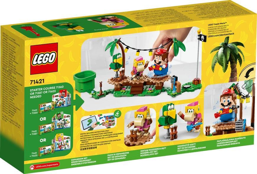 LEGO Super Mario Импровизация в джунглях Дикси Конг. Дополнительный набор 71421 71421