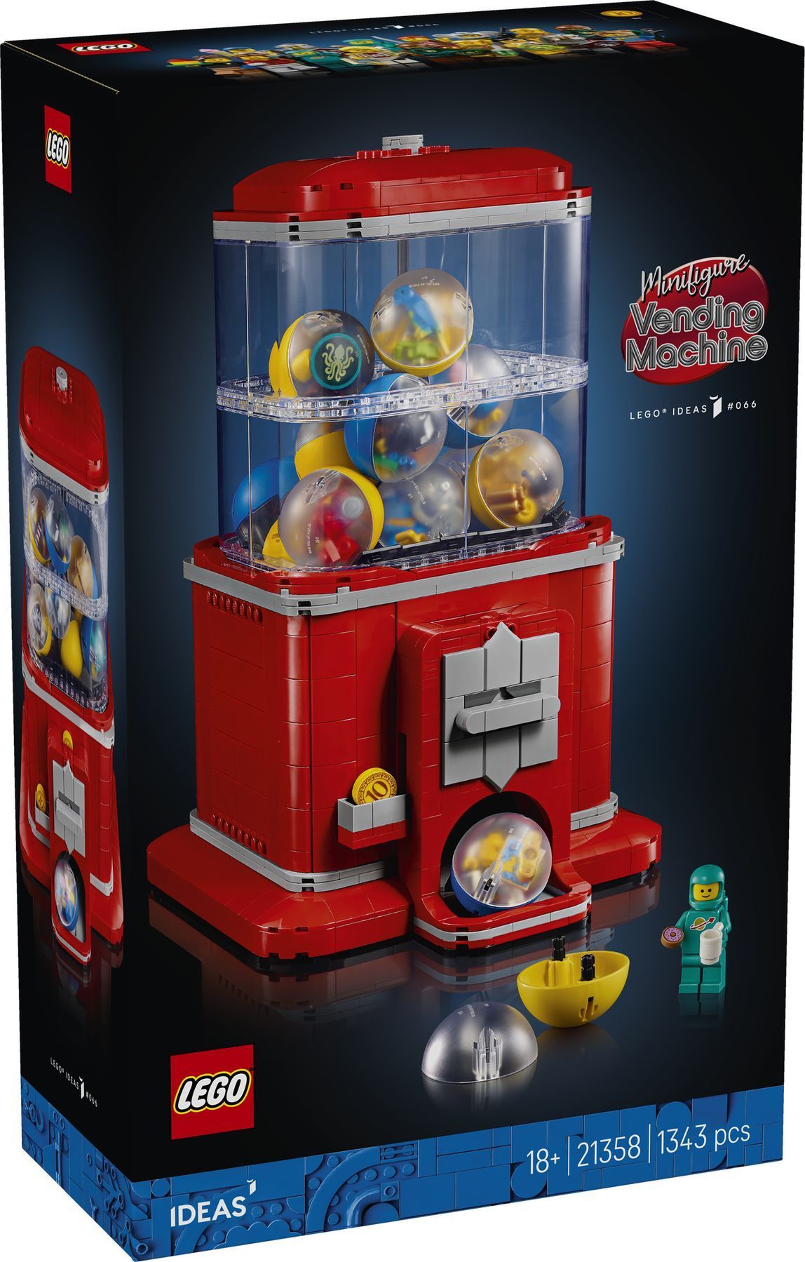 エイゴ ミニ ラボ 1 2 3 セット Купити Конструкто LEGO® Ideas Торговий автомат з мініфігурками