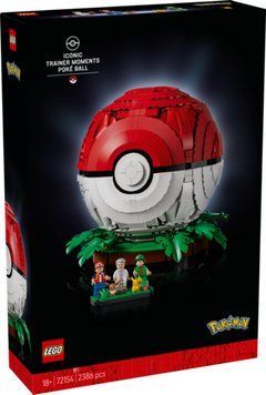 Конструктор LEGO&reg; Pok&eacute;mon&trade; Покебол із знаковими моментами роботи Тренерів 72154 72154