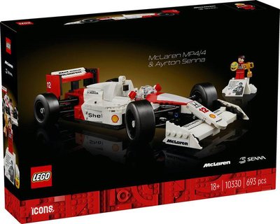 Конструктор LEGO® Icons McLaren MP4/4 і Айртон Сенна 10330 10330