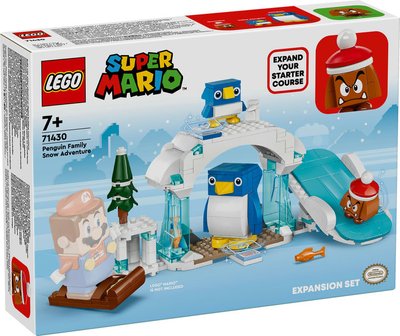 Конструктор LEGO Super Mario Снежное приключение семьи penguin. Дополнительный набор 71430