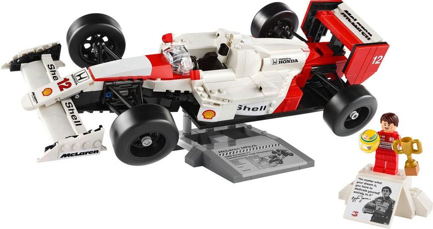 Конструктор LEGO® Icons McLaren MP4/4 і Айртон Сенна 10330 10330