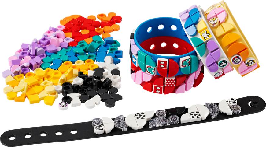 LEGO® DOTS Большой набор браслетов: Микки и его друзья 41947 41947