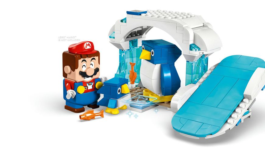 Конструктор LEGO Super Mario Снежное приключение семьи penguin. Дополнительный набор 71430