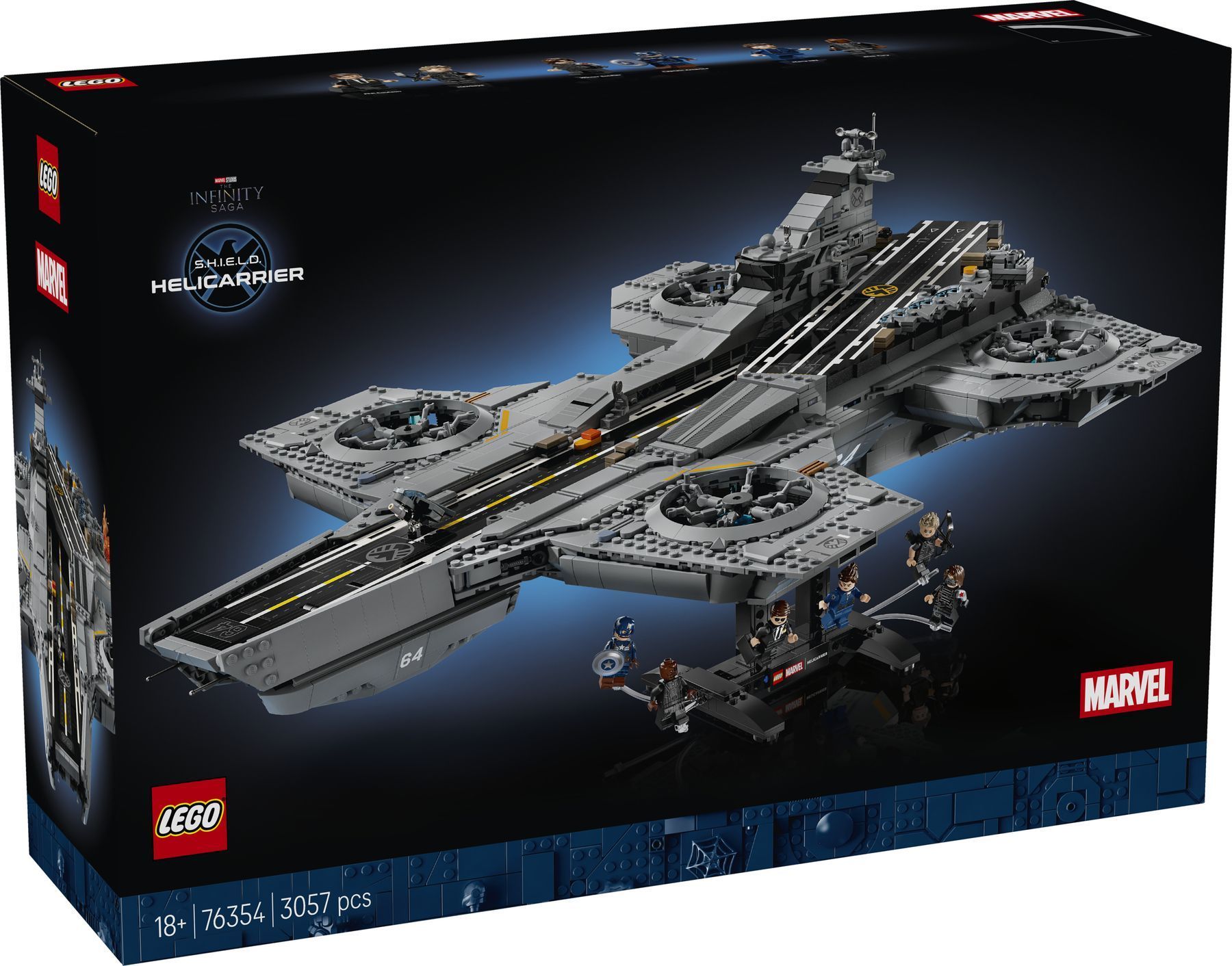 Купити Конструктор LEGO® ǀ Marvel Гелікеріер Щ.И.Т. 76354 в