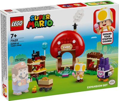 Конструктор LEGO Super Mario Nabbit в магазине Toad. Дополнительный набор 71429