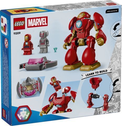 Конструктор LEGO&reg; ǀ Marvel Альтрон проти Залізної Людини 11209 11209