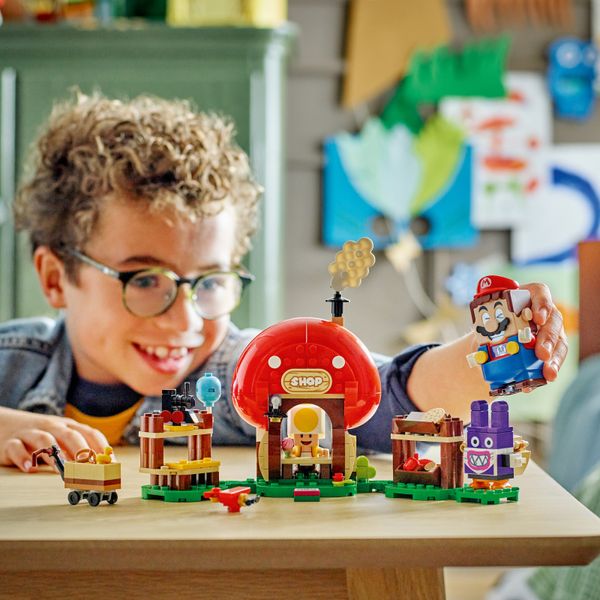 Конструктор LEGO Super Mario Nabbit в магазине Toad. Дополнительный набор 71429