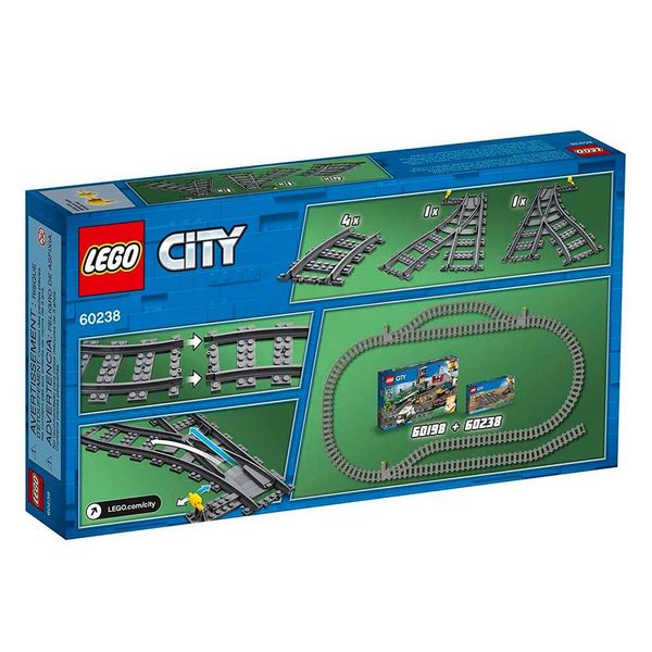 Конструктор LEGO City Стрілочний перевід 60238 60238