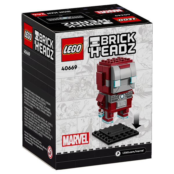 Конструктор LEGO Brick Headz Iron Man MK5 Figure 40669 40669