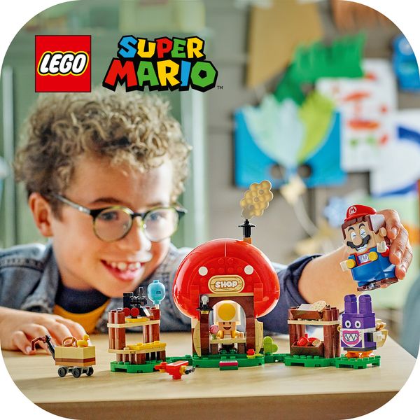 Конструктор LEGO Super Mario Nabbit у крамниці Toad. Додатковий набір 71429