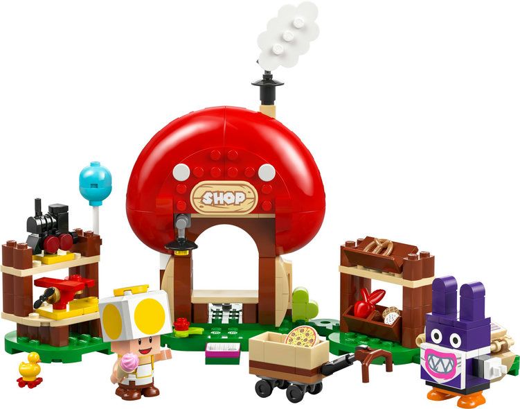 Конструктор LEGO Super Mario Nabbit в магазине Toad. Дополнительный набор 71429