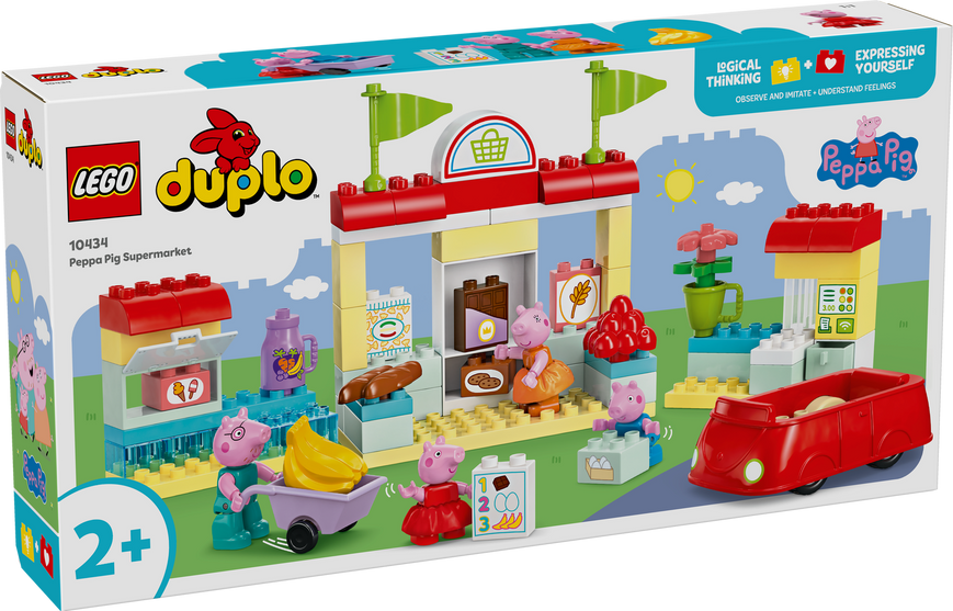 Конструктор LEGO® DUPLO® Супермаркет Пеппи 10434 10434