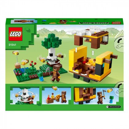 Конструктор LEGO® Minecraft Бджолиний будиночок 254 деталей (21241) 21241