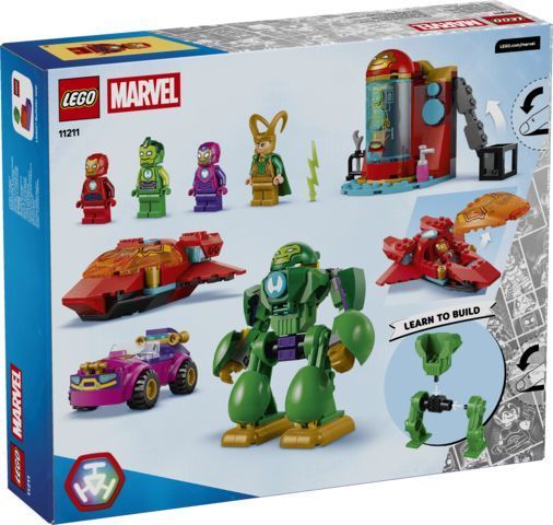 Конструктор LEGO&reg; ǀ Marvel Локі проти команди Залізної Людини 11211 11211