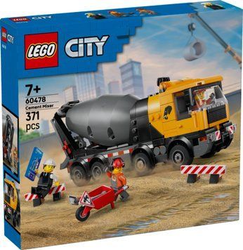 Конструктор LEGO City Бетонозмішувач 60478 60478