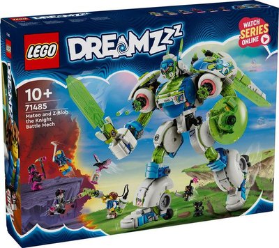 Конструктор LEGO® DREAMZzz™ Матео й лицарський бойовий робот Зет-Блоб 71485 71485