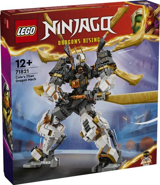 Конструктор LEGO® NINJAGO® Драконовый робот-титан Коула 71821 71821