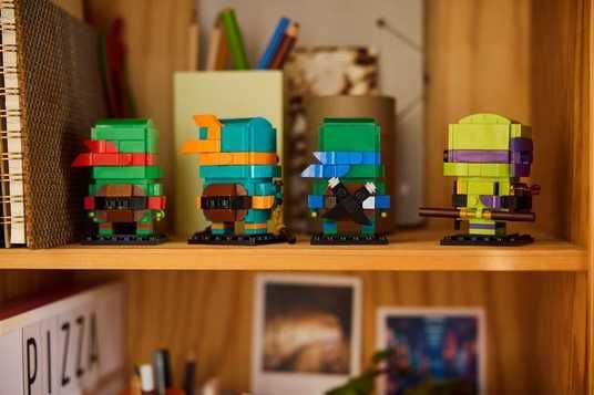 Купить Конструктор LEGO® BrickHeadzTM TMNT Черепашки-ниндзя 40878