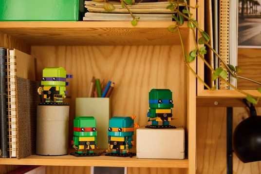 Купить Конструктор LEGO® BrickHeadzTM TMNT Черепашки-ниндзя 40878