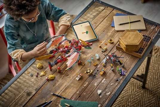 Купить Конструктор LEGO® NINJAGO® Дракон-трансформер Вайлдфаер