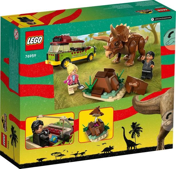 LEGO Jurassic World Дослідження трицератопсів 76959 76959