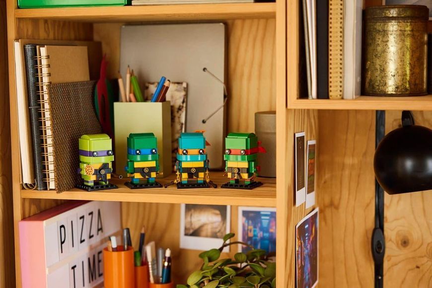 Конструктор LEGO&reg; BrickHeadzTM TMNT Черепашки-ниндзя 40878 40878 фото БрикСтор