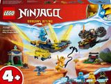 Конструктор LEGO Ninjago Битва малюків драконів Нії та Аріна 157 деталей 71798 71798 фото