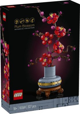 Конструктор LEGO® Icons Сливовый цвет 10369 10369