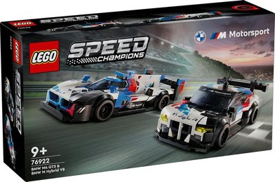 Конструктор LEGO® Speed Champions Автомобили для гонки BMW M4 GT3 и BMW M Hybrid V8 76922