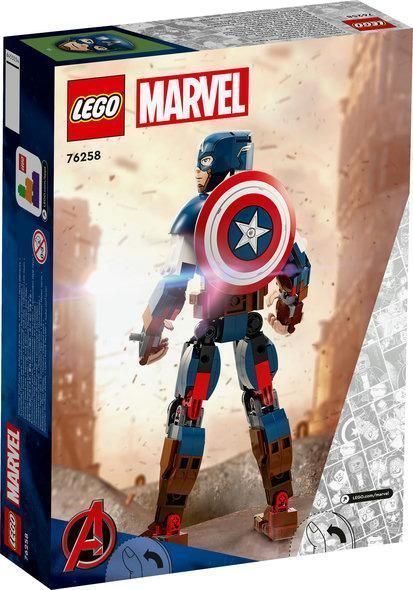 Конструктор LEGO Marvel Фигурка Капитана Америка для сборки 76258 76258