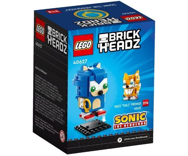 Конструктор LEGO Brick Headz Їжачок Сонік 40627 40627